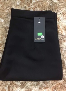 Quần baggy gấu lệch