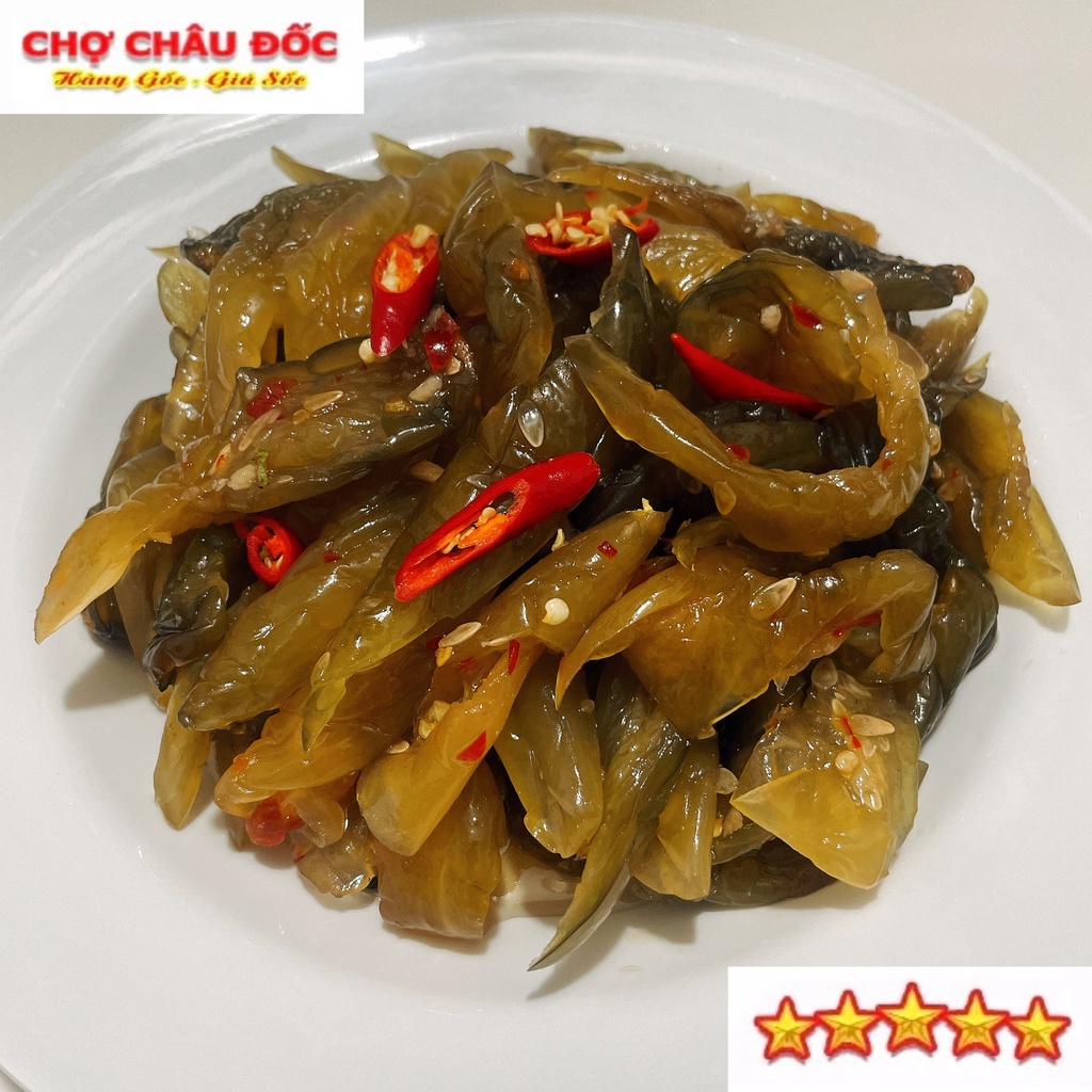 500gr Mắm Dưa Leo Châu Đốc Trộn Sẵn Ướp Vừa Ăn Loại Ngon