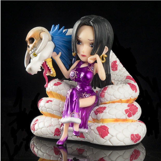 Mô hình One Piece Boa Hancock nữ hoàng hải tặc cao 8cm , tượng Figure