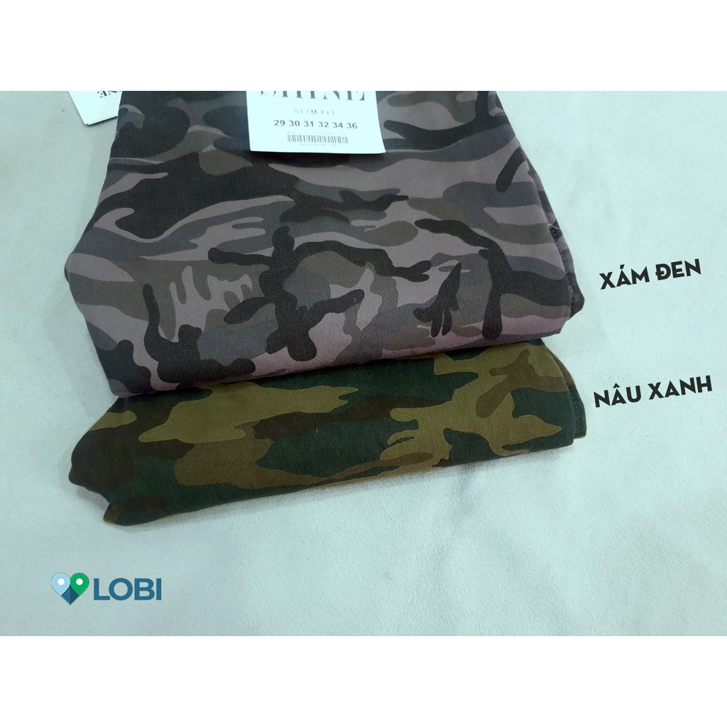 Quần rằn ri nữ | Quần lính nữ jogger cao cấp, vải kaki co giãn loại 1 | BigBuy360 - bigbuy360.vn