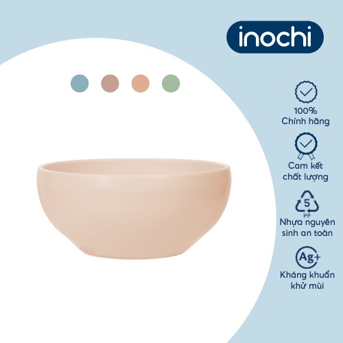 Bát nhỏ Inochi - Amori 415 ml màu Cam/Xanh/Hồng