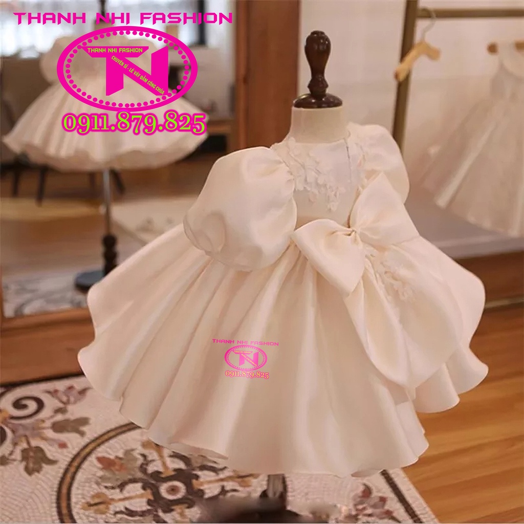 Váy Công Chúa Taffa Lụa Cao Cấp Sang Chảnh hàng Thiết Kế Cao Cấp Thanh Nhi Fashion TN29422010