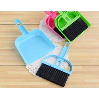Bộ chổi quét và ky hốt rác mini giao màu ngẫu nhiên