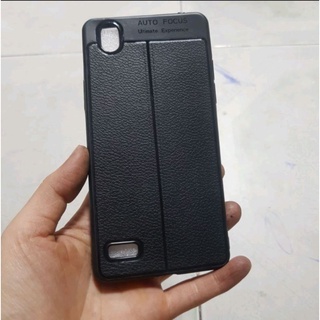 Ốp Oppo Miro5/A51 dẻo đen vân da