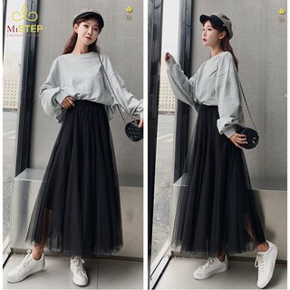 Chân Váy Đen Cho Người Béo