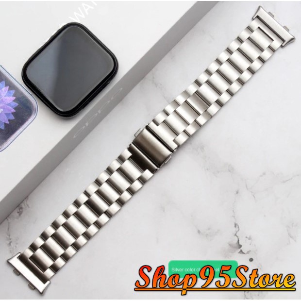 Dây đeo kim loại Oppo Watch 41 46 mm dây đeo thép không gỉ