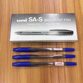 [ VPP Brendo ] - Bút bi Uni SA-S xanh đầu bi 0.7