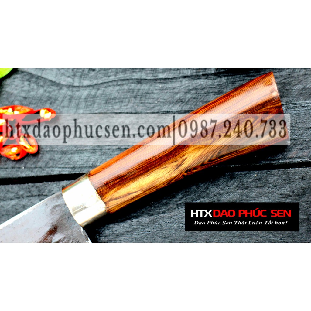 Dao Phúc Sen Dao Thái 16 Cán Gỗ Cẩm
