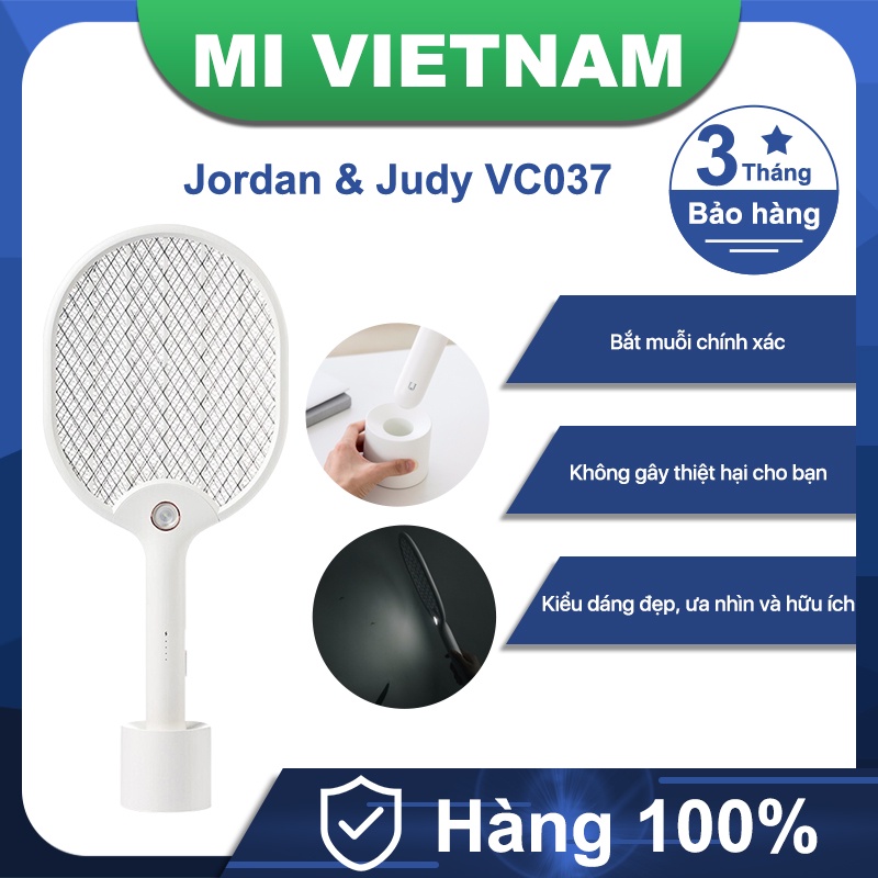 Vợt muỗi Jordan Judy VC037 Kiểu dáng đẹp ưa nhìn và hữu ích