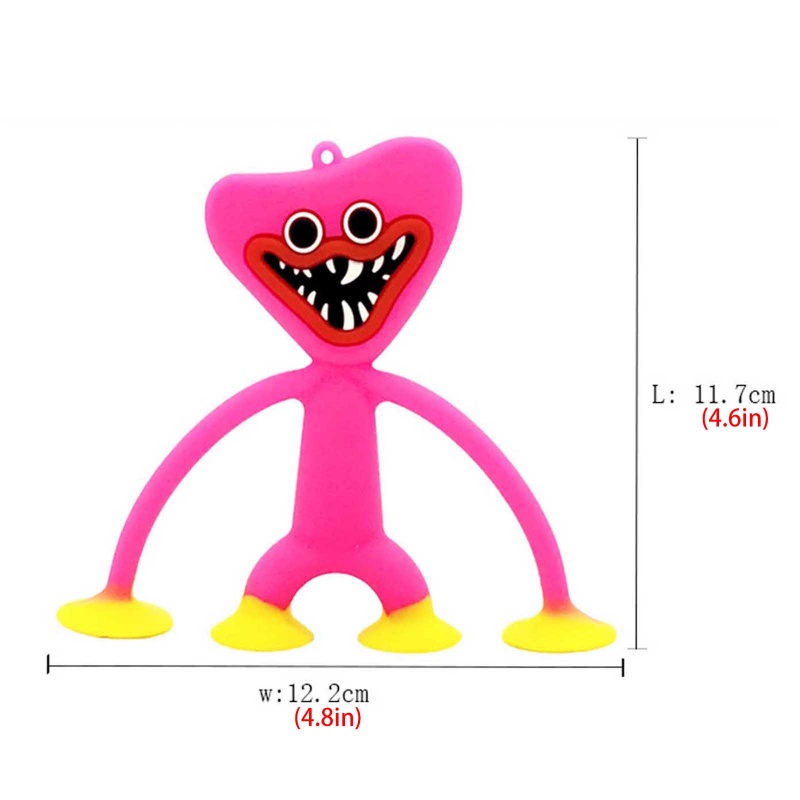 Móc khóa silica gel hình nhân vật trong game Poppy Playtime làm quà tặng sinh nhật DIY
