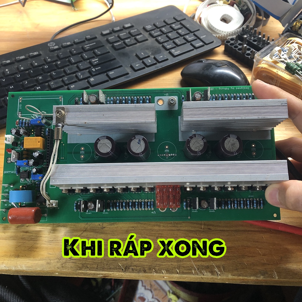 DIY mạch inverter sine chuẩn 28 mosfet công suất lớn