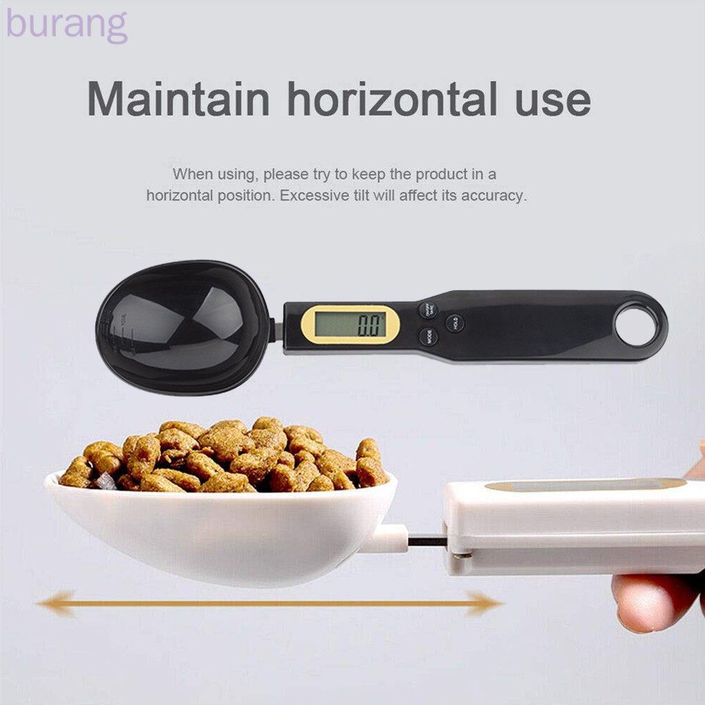 Muỗng đo lường màn hình LCD kỹ thuật số 500g / 0.1g tiện dụng cho đường/ cà phê/ muối