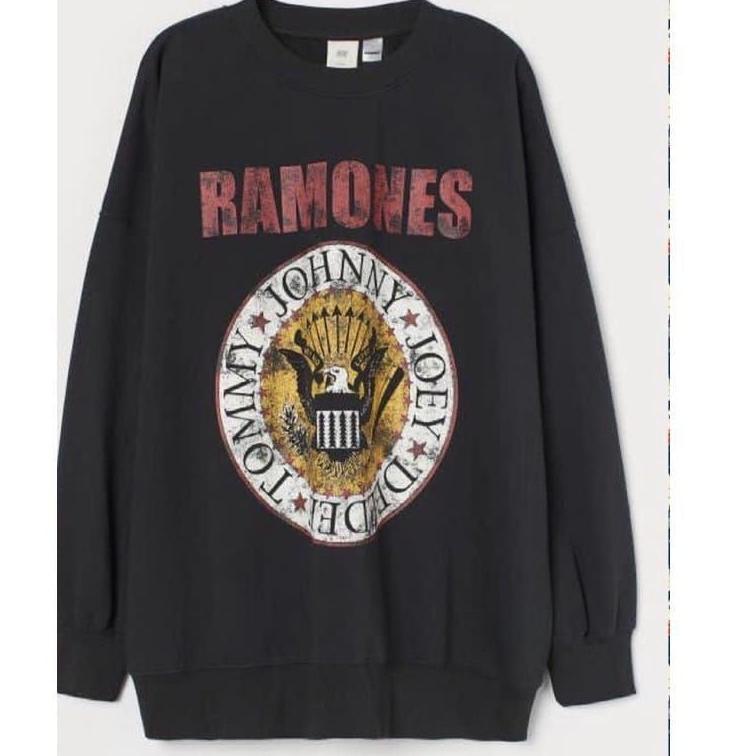 (Art. Z9303d) Áo Len UNISEX RAMONES Mới Nhất