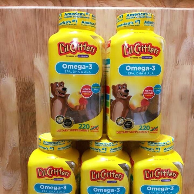 Kẹo dẻo DHA cho bé