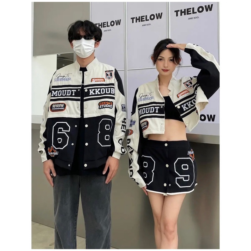 áo khoác kiểu đua xe