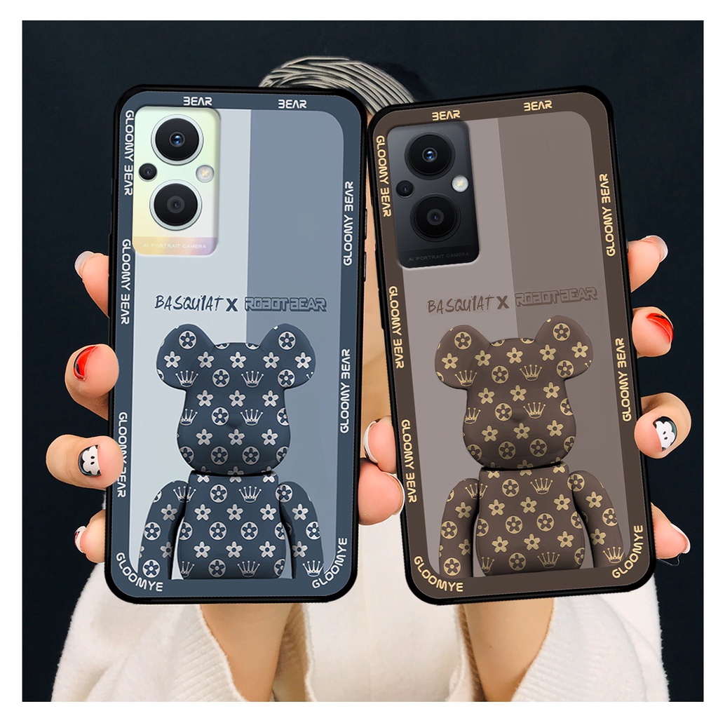 Ốp Oppo Reno 7 4G - Reno 7 / Reno 7Z 5G / Reno 7 in hình bearbrick, moutain nasa cá tính,ốp lưng chống sốc, bền đẹp