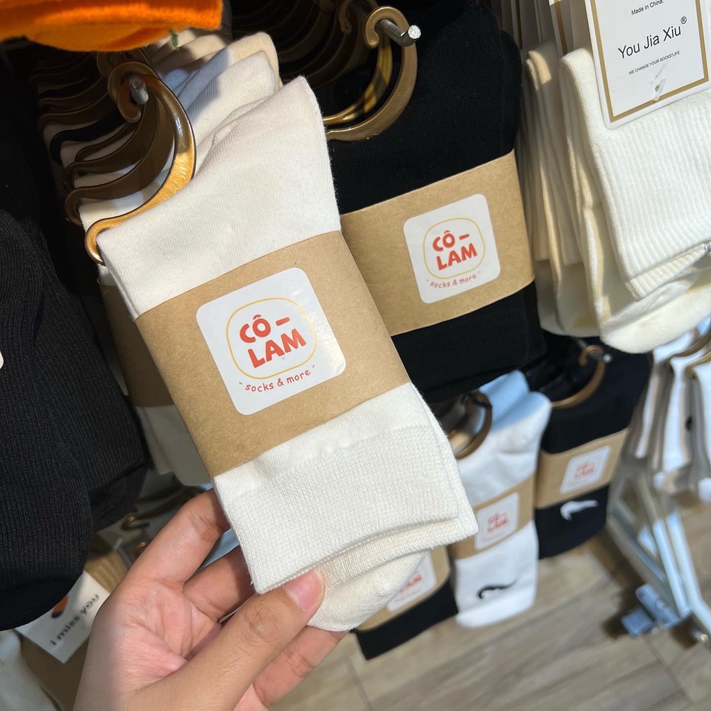 Tất vớ trơn chất mịn nam nữ nhiều cỡ