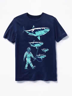 Áo thun bé trai Old Navy size đại