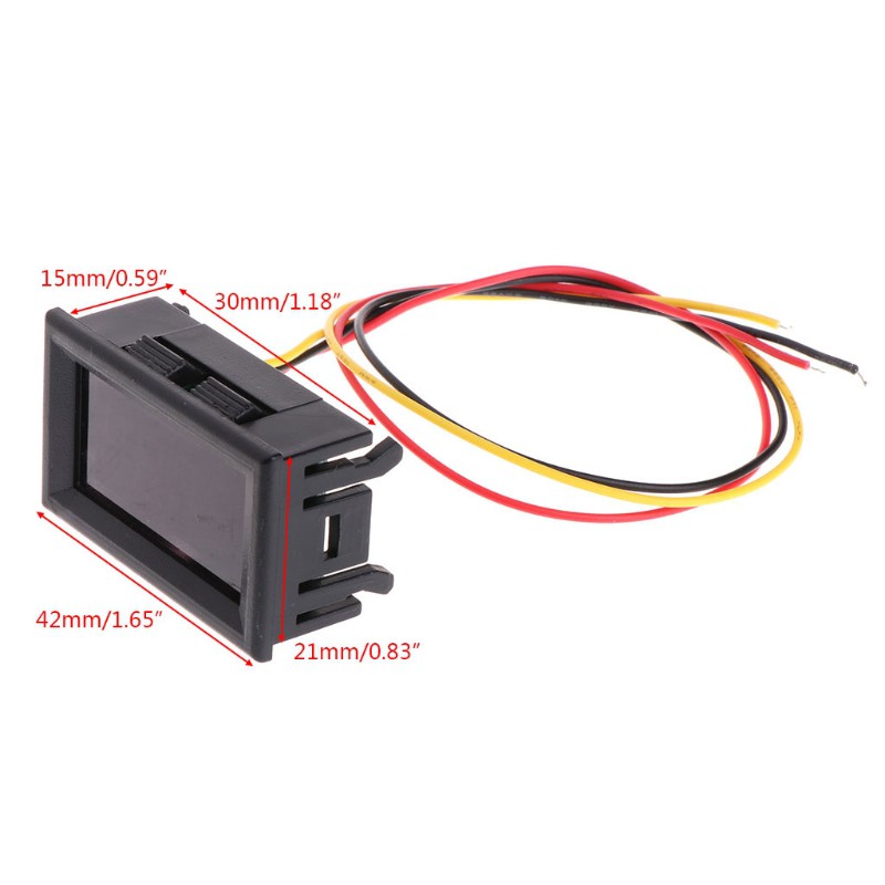 Đồng hồ đo tốc độ vòng tua tích hợp đèn LED cho xe hơi 2 trong 1