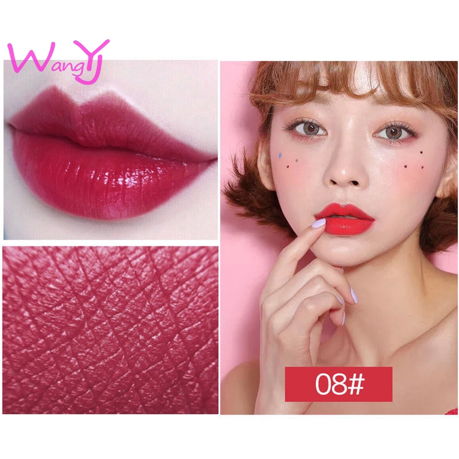 [Hàng mới về] Son Môi Mềm Mượt Thiết Kế Vỏ Son Hình Mặt Cười Xinh Xắn | BigBuy360 - bigbuy360.vn