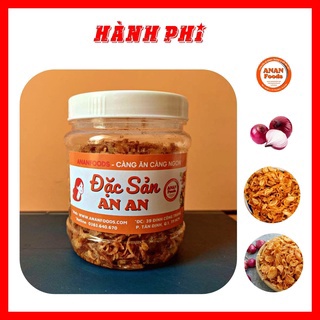 Hành Phi Khô Nhà Làm Trộn Bánh Tráng Và Nhiều Món Ngon Ăn Vặt 100G ANANFOOD HPHI100g