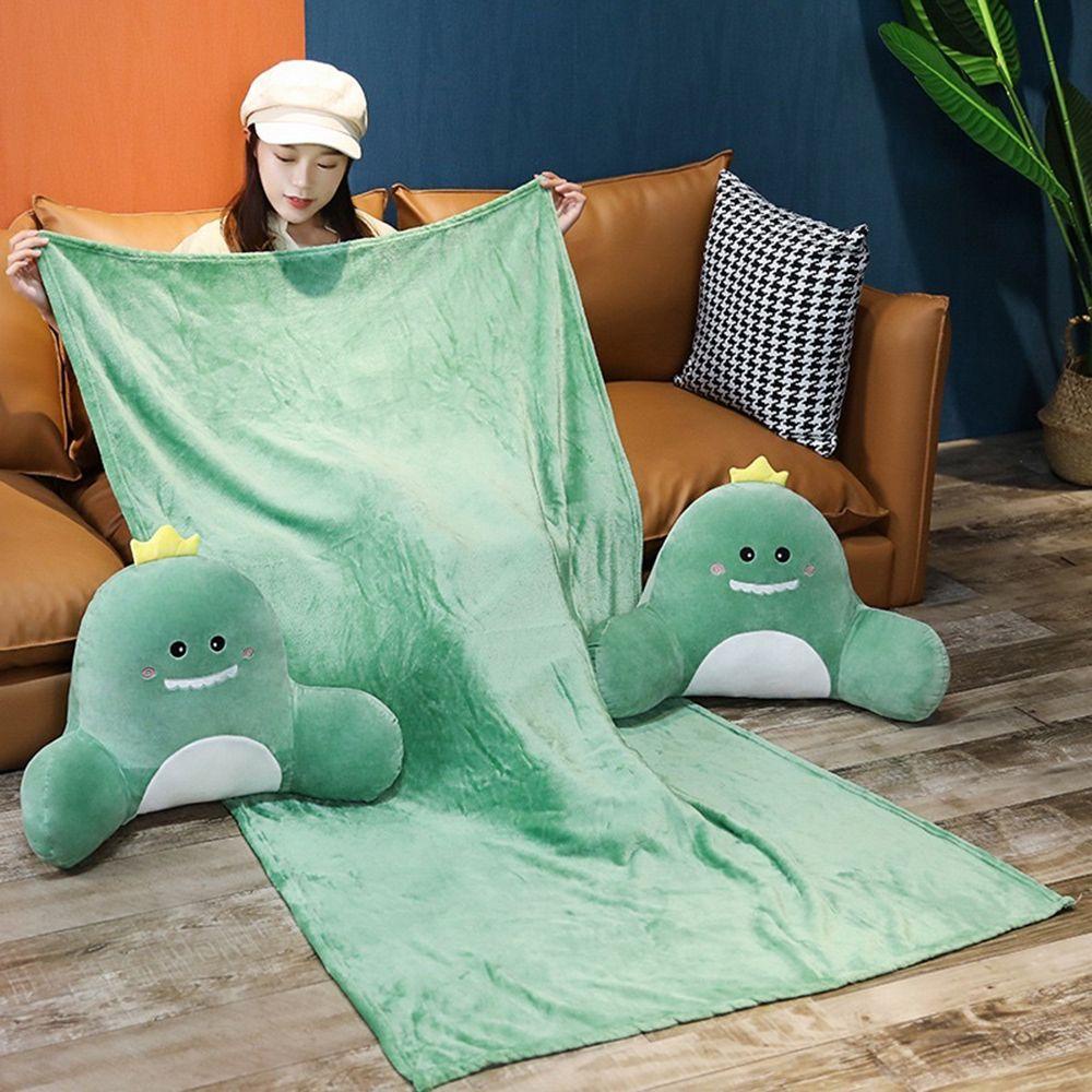 CONOPERY Bộ Chăn Gối Mềm Hình Thỏ Cà Rốt Dễ Thương