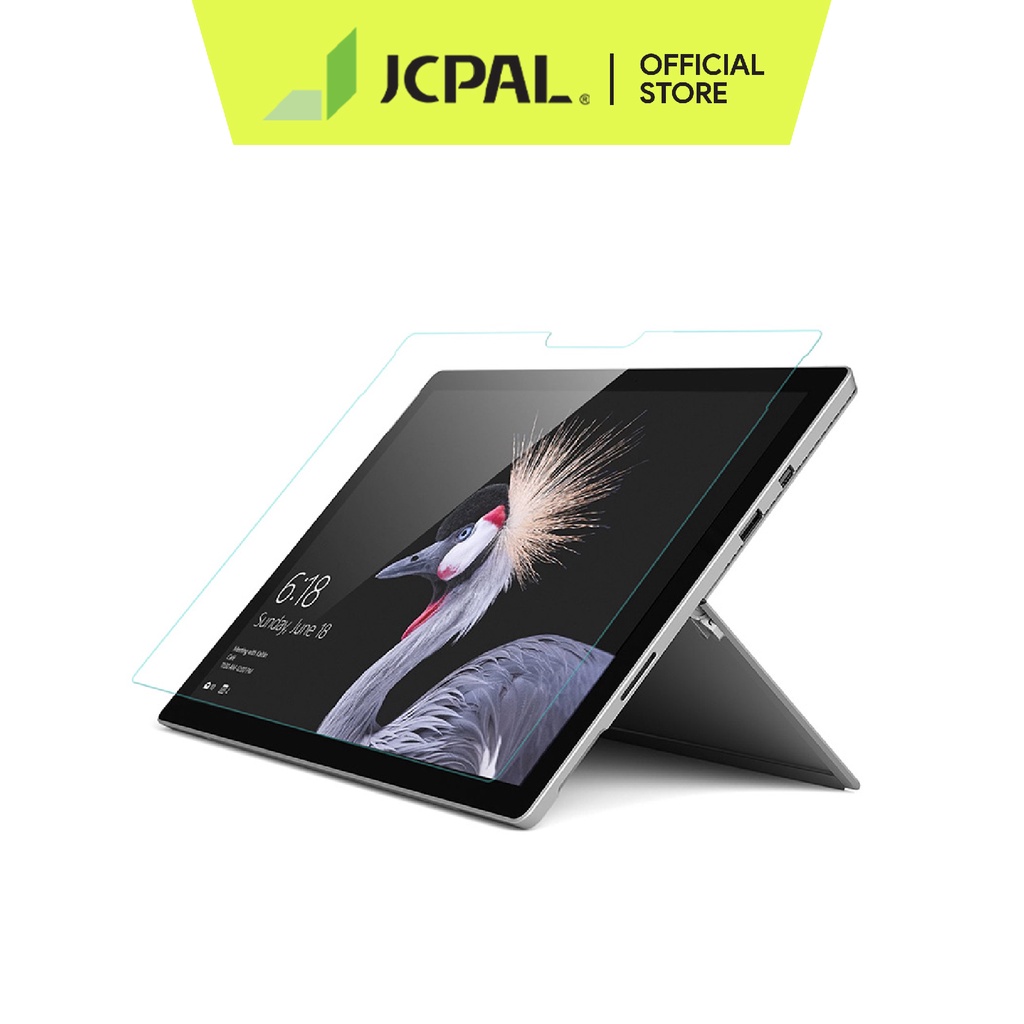 [Mã BMBAU50 giảm 7% đơn 99K] Kính cường lực JCPAL Surface Pro 4 chống bám vân tay cực tốt, chống ánh sáng xanh