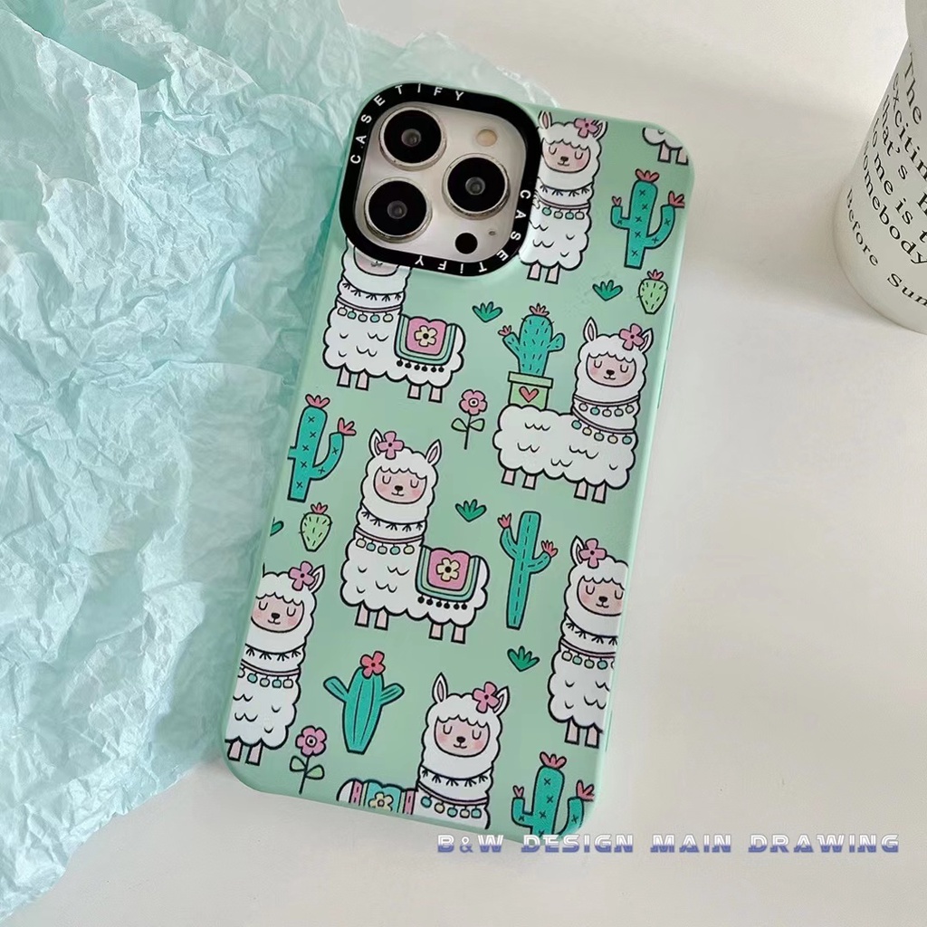 Ốp Điện Thoại Silicon Mềm Nhám Chống Sốc Hình Lạc Đà Dễ Thương Cho iPhone 13 12 11 Pro MAX IX XS MAX XR 6 6s 7 8 Plus