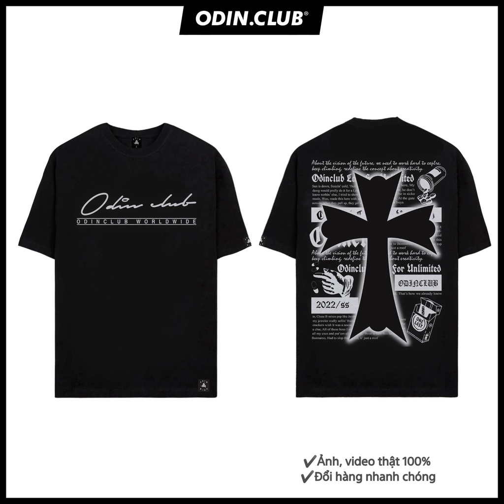 Áo Thun Ignorance Is Bliss, Áo phông chất liệu 100% cotton co giãn 2 chiều, Local Brand ODIN CLUB