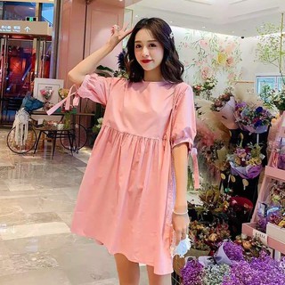 ÁO BABYDOLL TAY THẮT NƠ