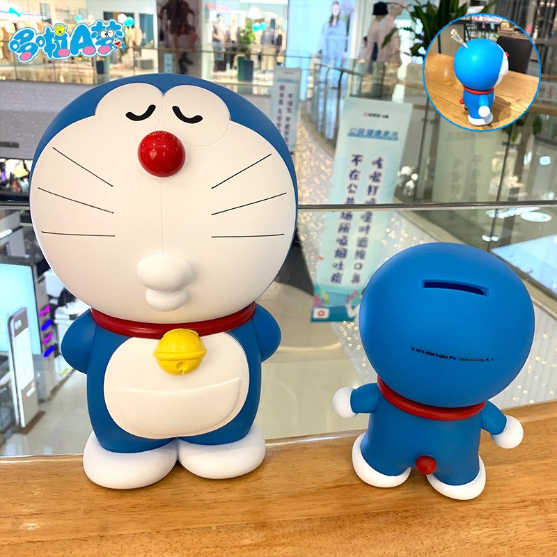 Hộp đựng tiết kiệm mèo ú Doraemon