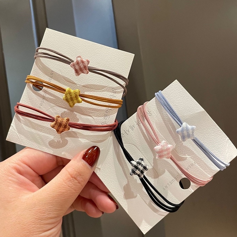 Dây chun cột tóc hình ngôi sao