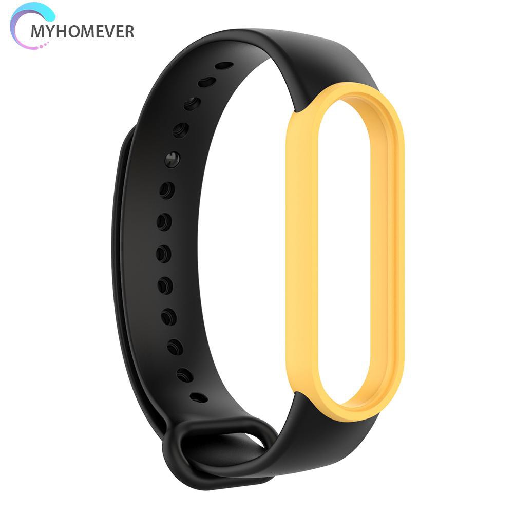 Dây Đeo Silicon Thay Thế Cho Đồng Hồ Thông Minh Xiaomi Mi Band 5 5 Nfc