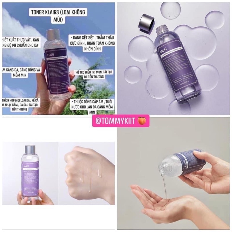 !!️ #TONER #KLAIRS DÀNH CHO CẢ DA NHẠY CẢM 💯💯