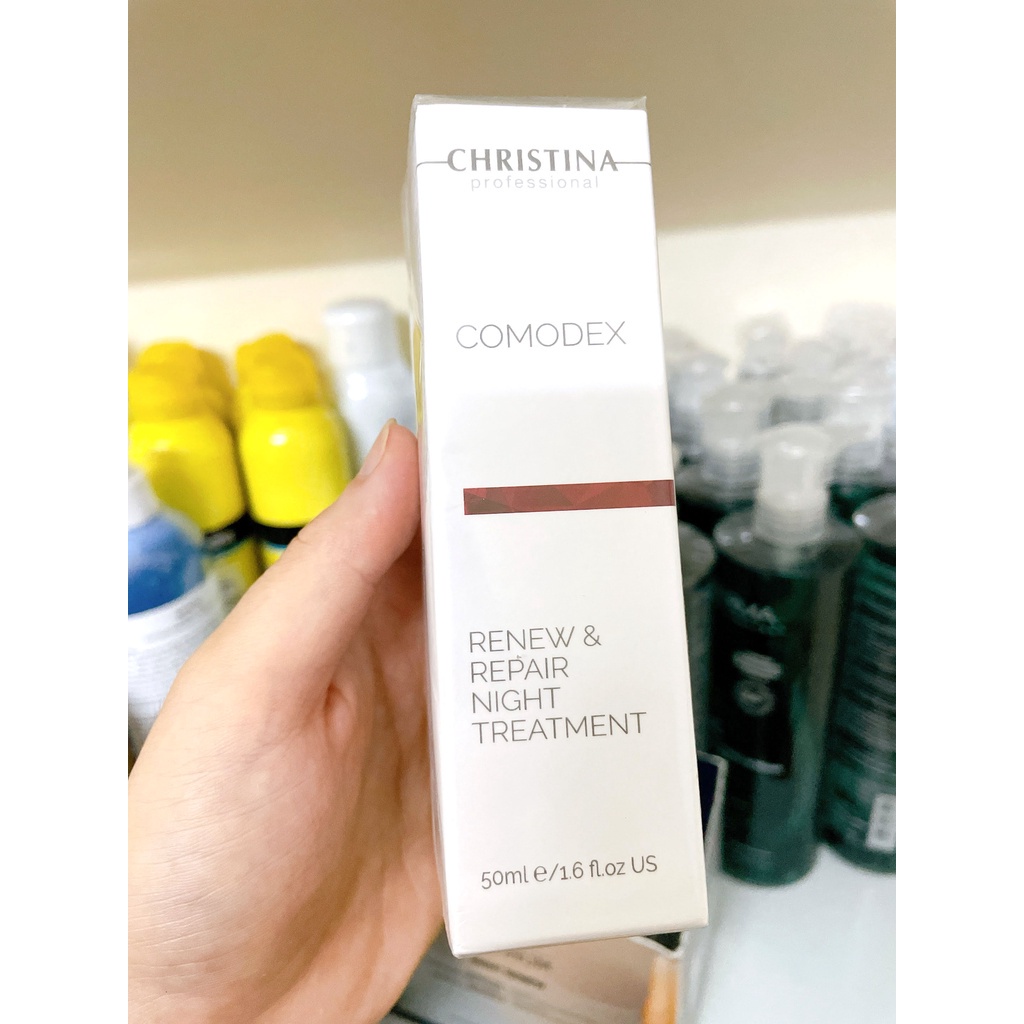 [CHÍNH HÃNG] Kem Dưỡng Christina Comodex Renew & Repair Night Dưỡng Ẩm Phục Hồi Ban Đêm 50ml