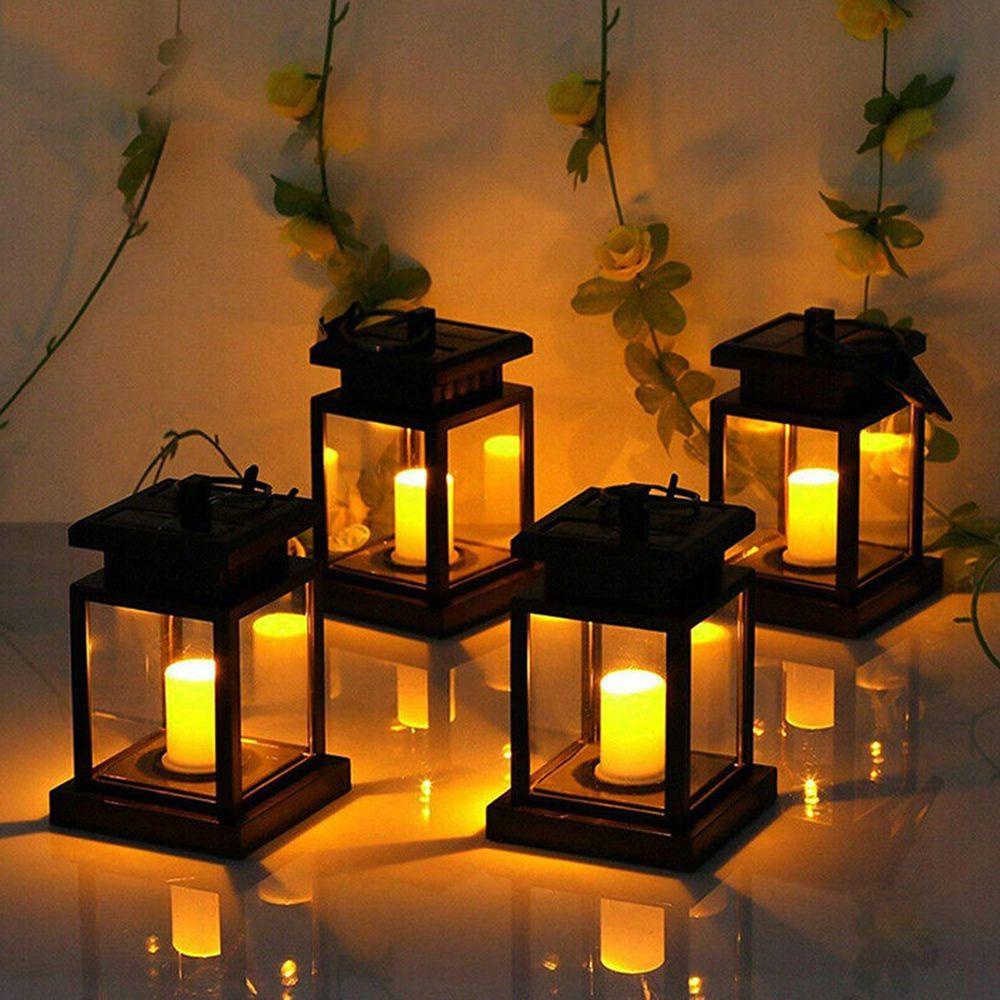 Đèn LED Hình Nến Dùng Trang Trí Sân Vườn Độc Đáo