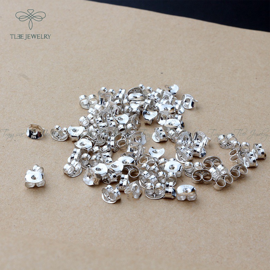 Chốt bạc gắn bông tai TLEE JEWELRY NCJ B0146