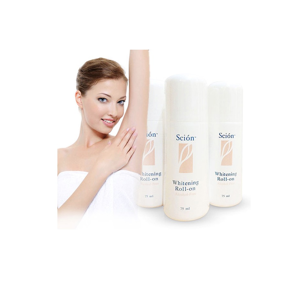 Lăn nách sicon khử mùi hôi của Mỹ Scion Pure White Roll On Nuskin 75ml