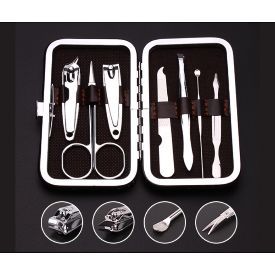 Bộ Cắt Móng Tay Mini Cho Bé Cao Cấp – Dụng Cụ/ Đồ Bấm Móng Tay 7 Món Đa Năng