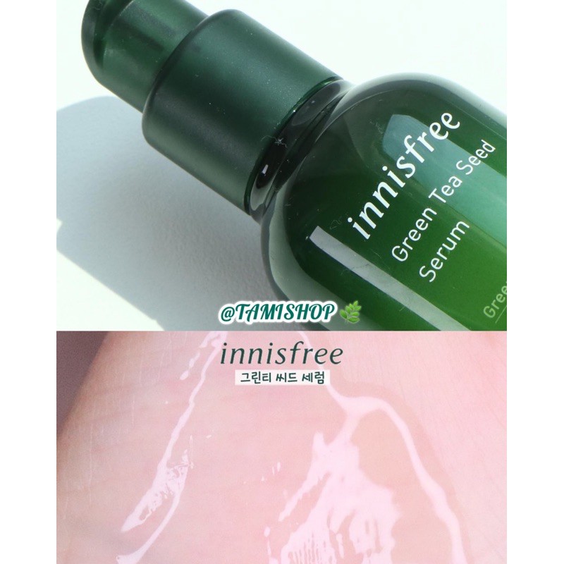 ( 2 SIZE ) TINH CHẤT TRÀ XANH INNISFREE GREEN TEA SEED SERUM GREEN TEA TRI BIOTICS