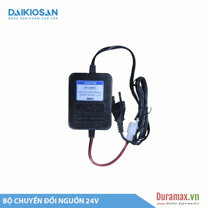 Bộ đổi nguồn máy lọc nước RO 24V-1.5A chính hãng Đại Việt có giắc cắm
