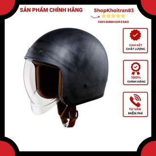 Nón bảo hiểm 3/4 Royal M139 Kính âm xước nhám chính hãng cao cấp