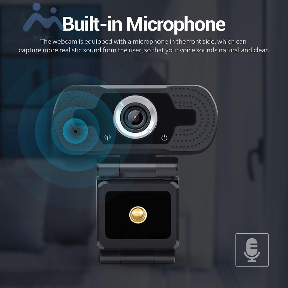 Webcam Adolphs 1080p Hd Kèm Micro Kết Nối Usb | BigBuy360 - bigbuy360.vn