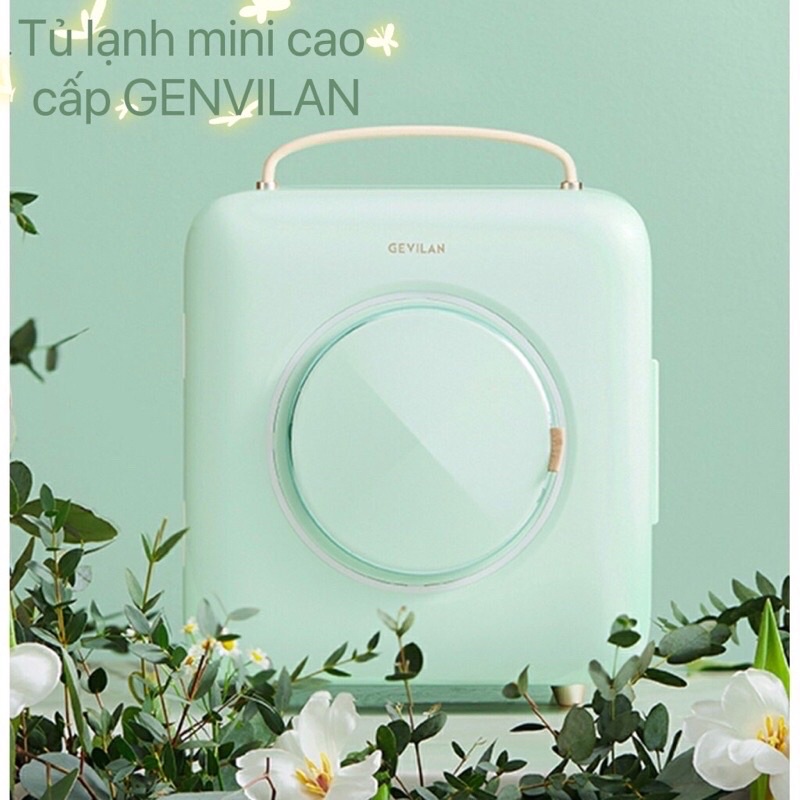 Tủ lạnh mini CAO CẤP GEVILAN Beauty - Tủ lạnh đựng mỹ phẩm 9L - Tee &amp; Mee