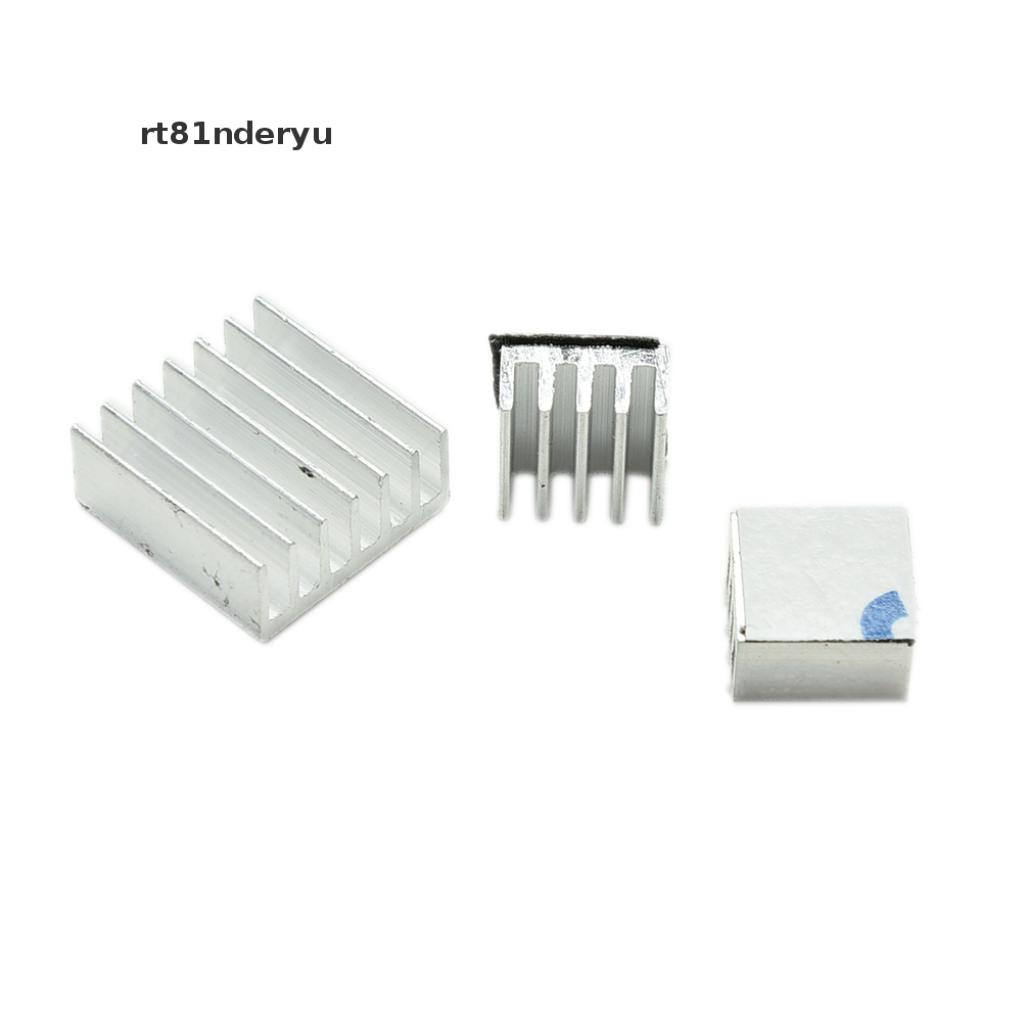 [rt81nderyu] Aluminum Heatsink x3pcs - Protect OverClocking Raspberry Pi 2 & Model B [rt81nderyu]