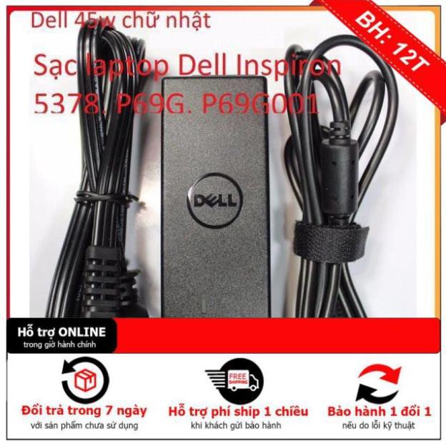 HCM] ⚡️[Sạc zin]Sạc laptop Dell Inspiron 5378, P69G, P69G001