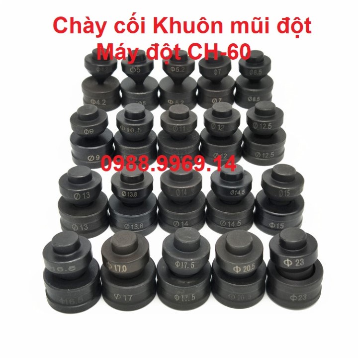 Chày cối Khuôn mũi đột Máy đột CH-60 CH-70