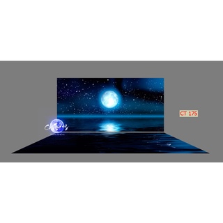 Tranh 3d dán bể cá thủy sinh, bể cá rồng