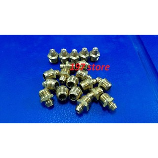 10 Chiếc Đầu Bơm Mỡ Bò thẳng cong phi 10 8 6