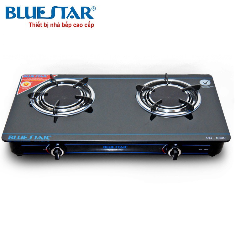 Bếp gas hồng ngoại Bluestar NG-6800, Đánh lửa Magneto 2 vòng lửa